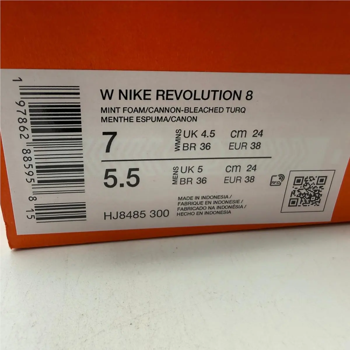 Nike shoes - Nike Revolution 8 - Revolution - Green 5