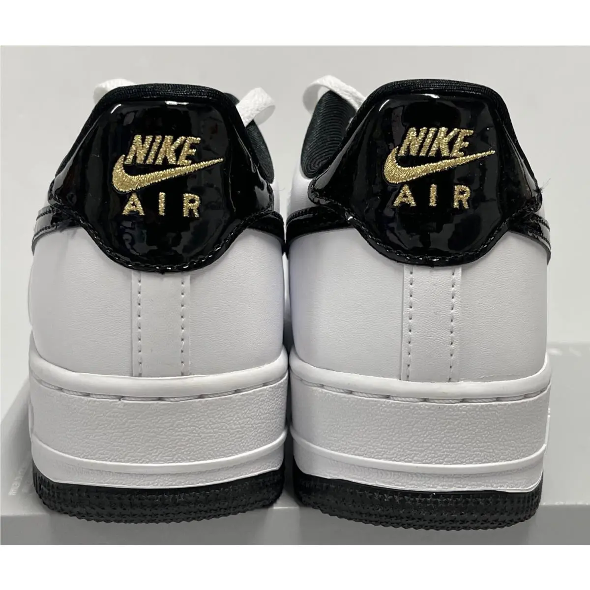 Nike shoes - NIKE AIR FORCE 1 LV8 GS WORLD CHAMP DQ0300 - WHITE / BLACK PURE PLATINUM (UPC: 196149540139) 1