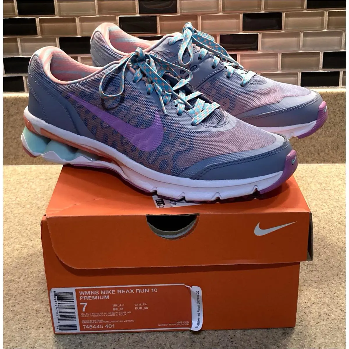 Nike shoes - Nike Reax Run 10 - Reax Run - Multicolor 0