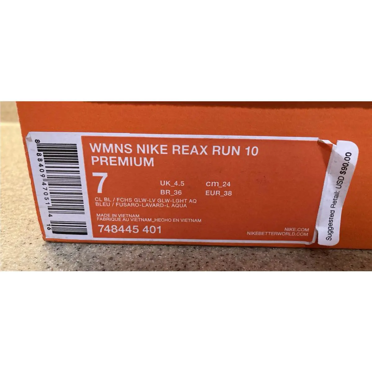 Nike shoes - Nike Reax Run 10 - Reax Run - Multicolor 3