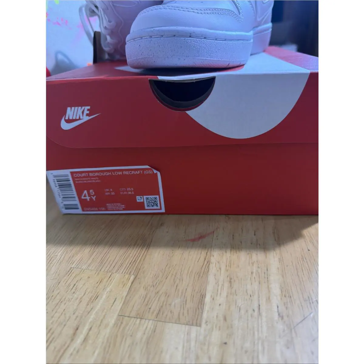 Nike shoes - Nike Court Borough - Court Borough - White 3