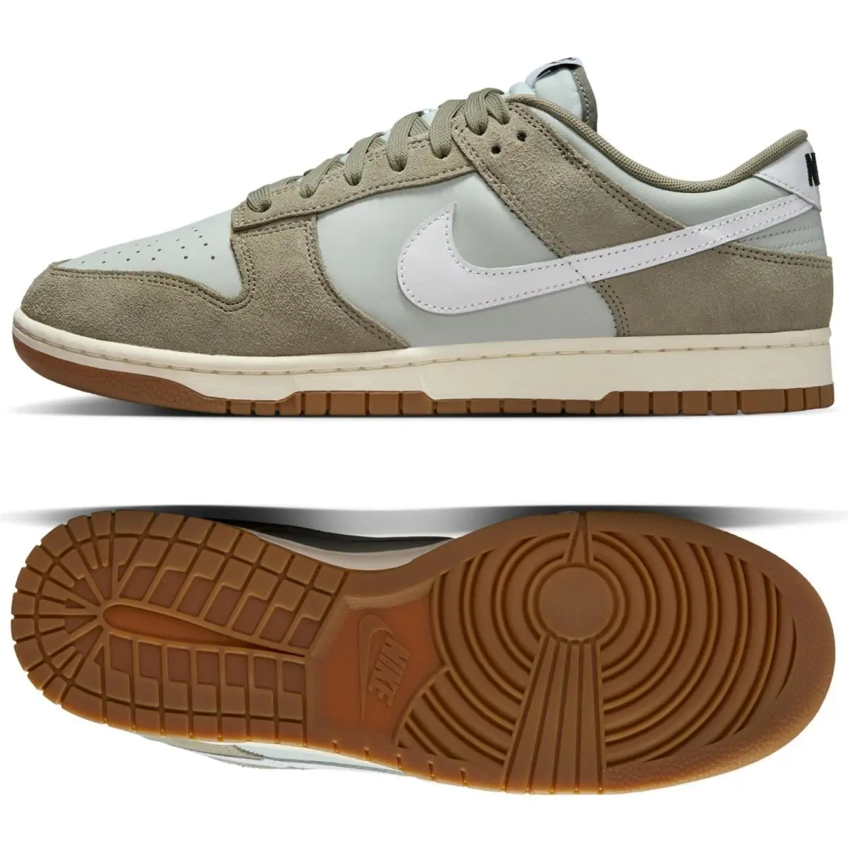 Nike Dunk Low Retro SE Light Silver/light Army/white IB6399-002 Men`s Shoes Sz 7