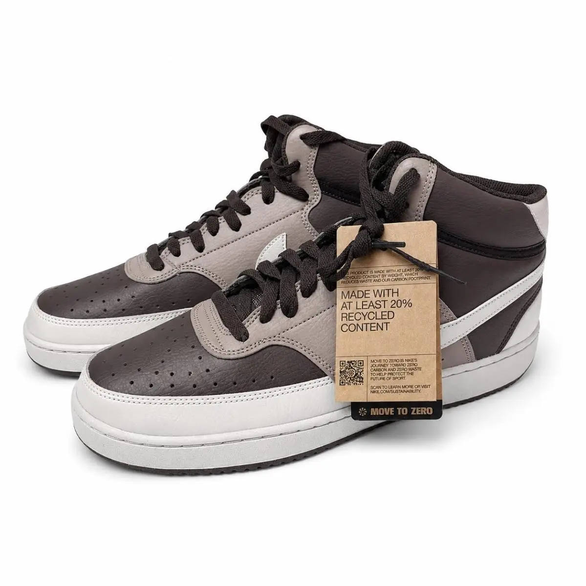 Nike shoes - Nike Court Vision Mid - Court Vision Mid - DN3577-200 - Brown 1