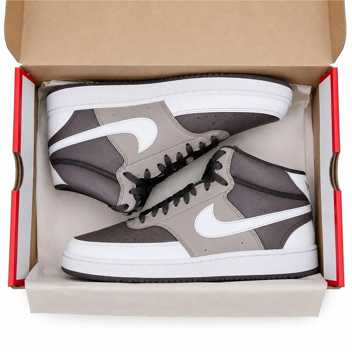 Nike shoes - Nike Court Vision Mid - Court Vision Mid - DN3577-200 - Brown 4