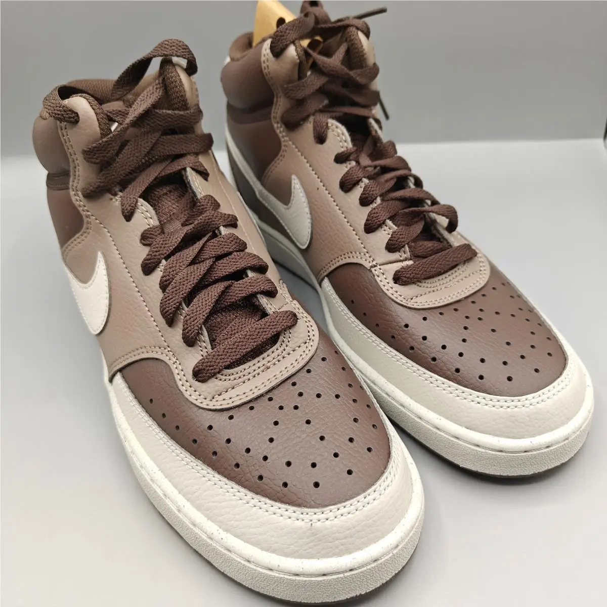 Nike shoes - Nike Court Vision Mid - Court Vision Mid - DN3577-200 - Brown 1