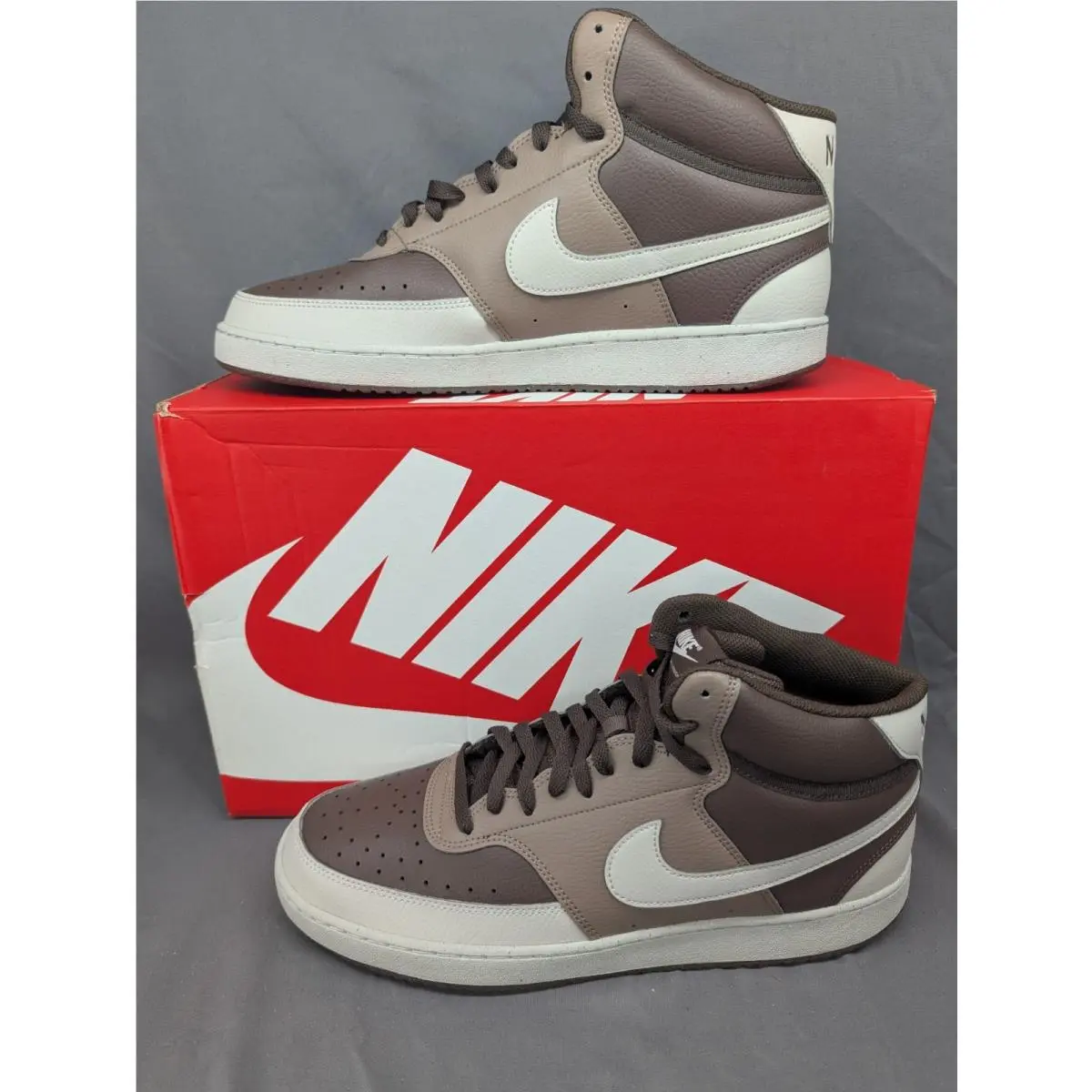 Nike shoes - Nike Court Vision Mid - Court Vision Mid - DN3577-200 - Brown 0