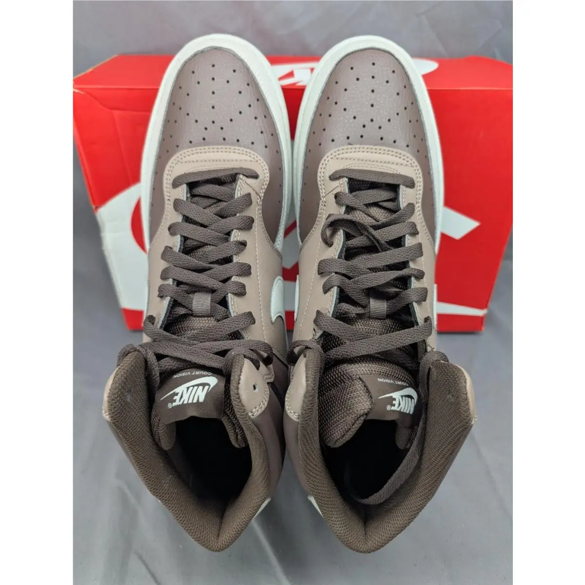 Nike shoes - Nike Court Vision Mid - Court Vision Mid - DN3577-200 - Brown 1