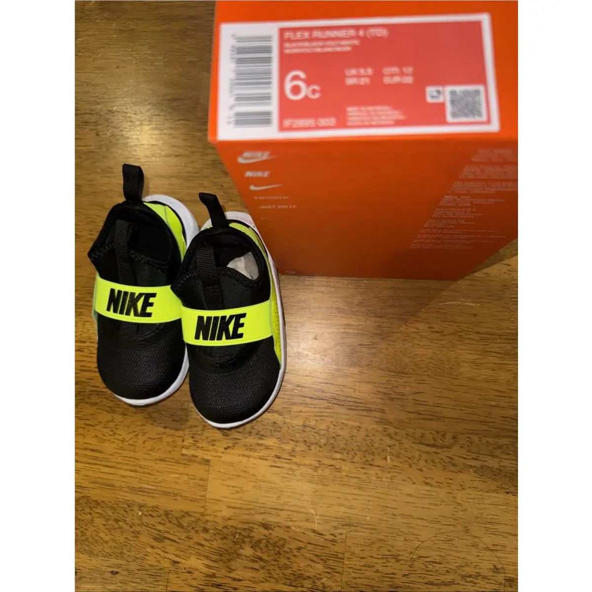 Nike shoes - Nike Flex Runner - Flex Runner - Black/Volt/White/Black (UPC: 0198481200610) 5