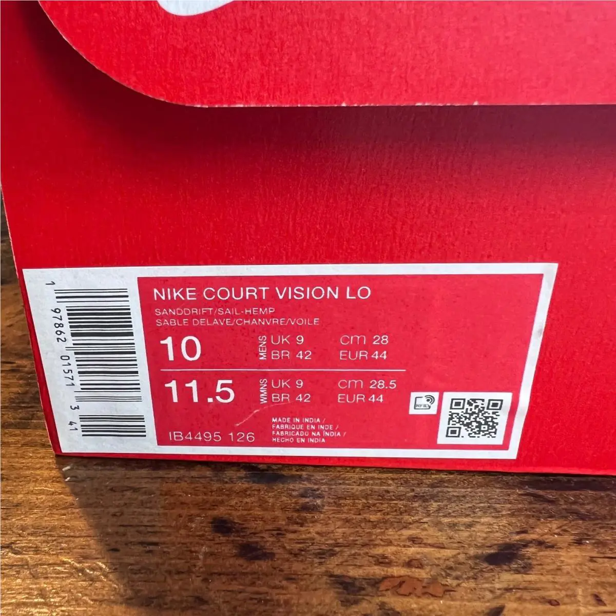 Nike shoes - Nike Court Vision Lo - Court Vision - Beige 11