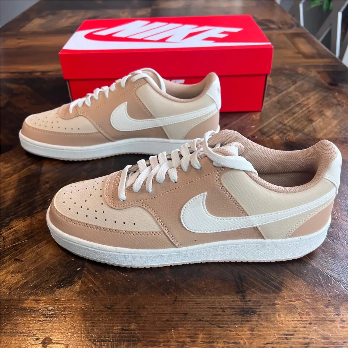 Nike shoes - Nike Court Vision Lo - Court Vision - Beige 0