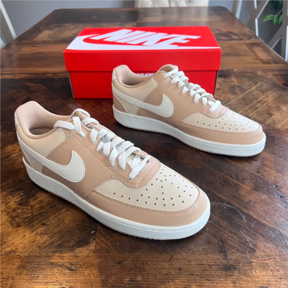 Nike shoes - Nike Court Vision Lo - Court Vision - Beige 5