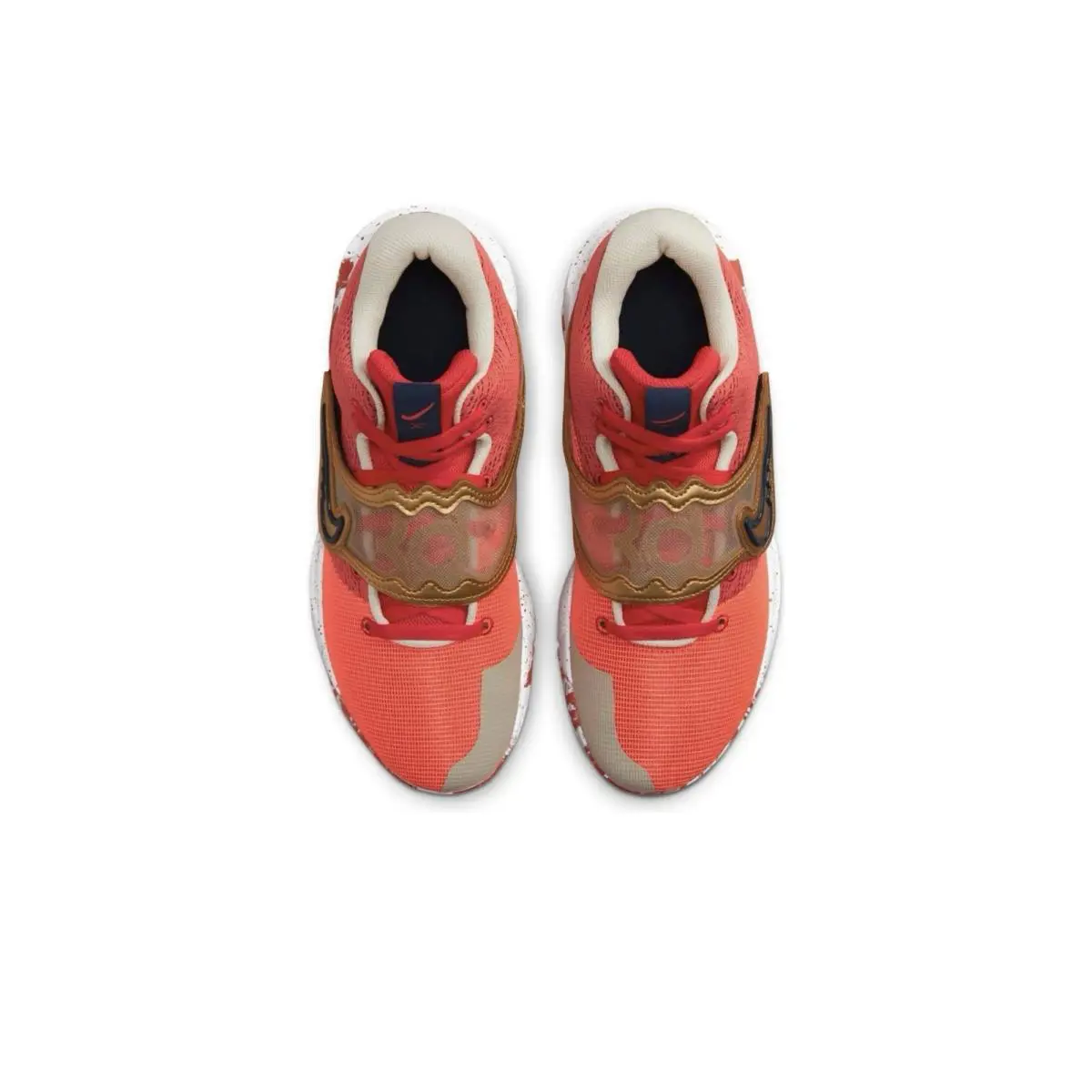 Nike shoes - Nike KD Trey 5 X - Red/gold 1