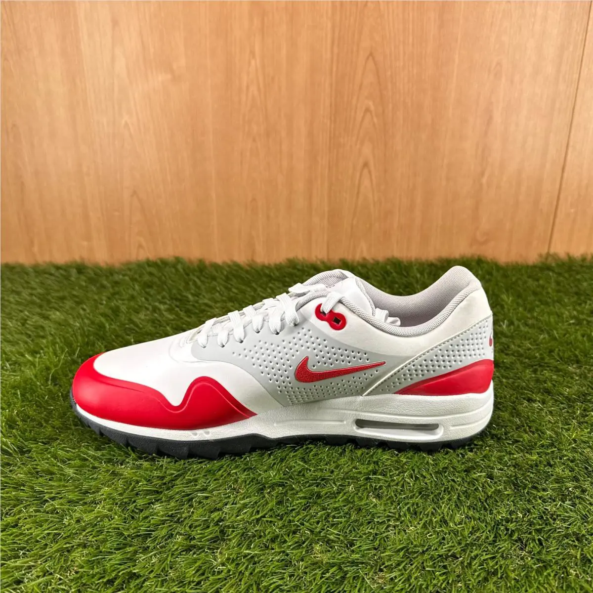 Nike shoes - Nike Air Max 1 - Air Max - AQ0863-100 - Red, Manufacturer: White/Neutral Grey/University Red/Black (UPC: 886550267564) 2