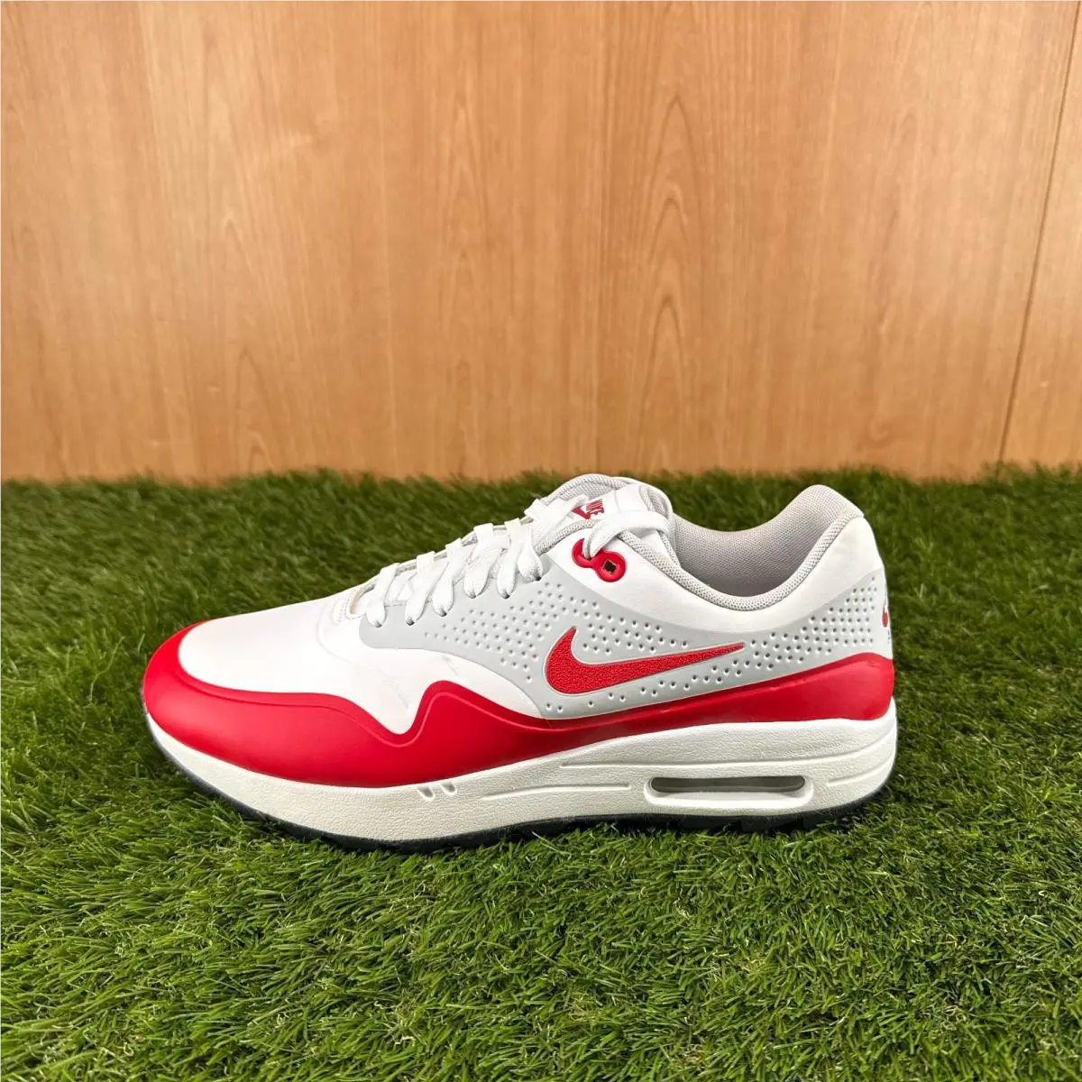 Nike shoes - Nike Air Max 1 - Air Max - AQ0863-100 - Red, Manufacturer: White/Neutral Grey/University Red/Black (UPC: 886550267564) 5