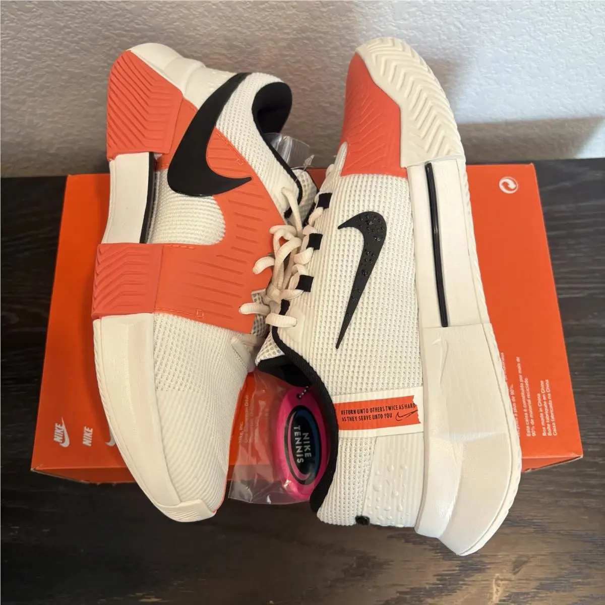 Nike shoes - Nike Zoom - Zoom - IQ5181 100 - Sail/Black-Turf Orange (UPC: 198488097169) 1