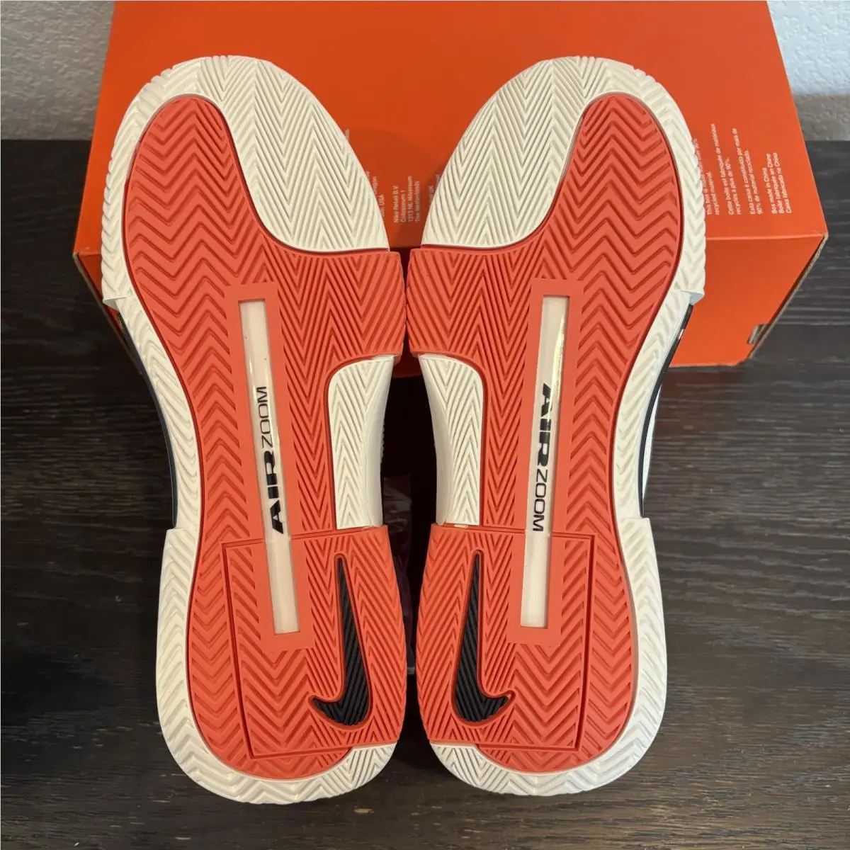 Nike shoes - Nike Zoom - Zoom - IQ5181 100 - Sail/Black-Turf Orange (UPC: 198488097169) 4