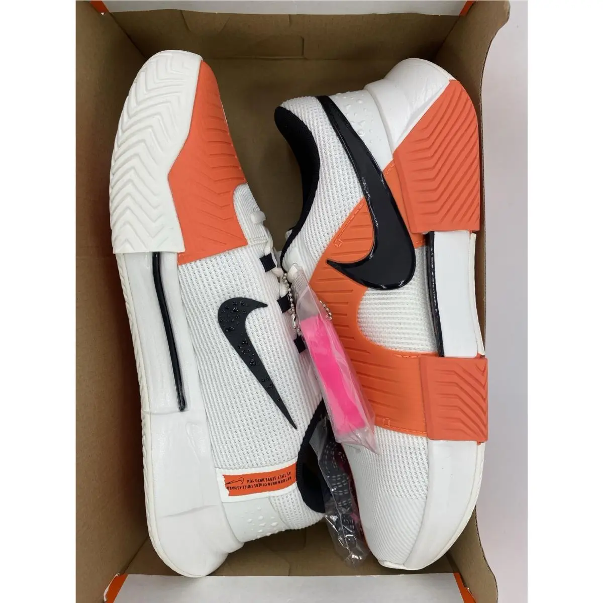 Nike shoes - Nike Zoom - Zoom - IQ5181 100 - Sail/Black-Turf Orange (UPC: 198488096407) 7