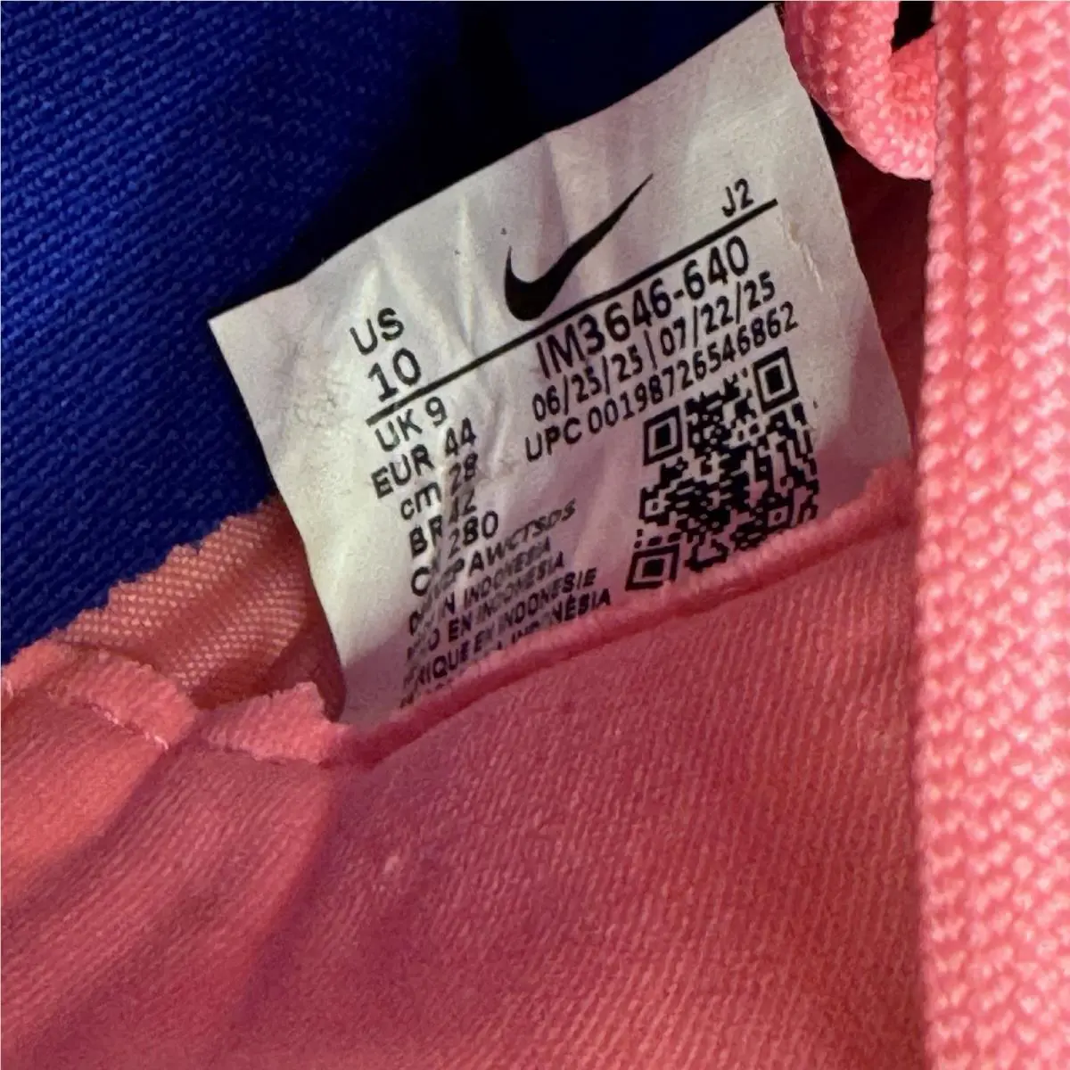Nike shoes - Nike Mercurial Vapor - Mercurial Vapor - IM3646-640 - Sunset Pulse/Old Royal 4