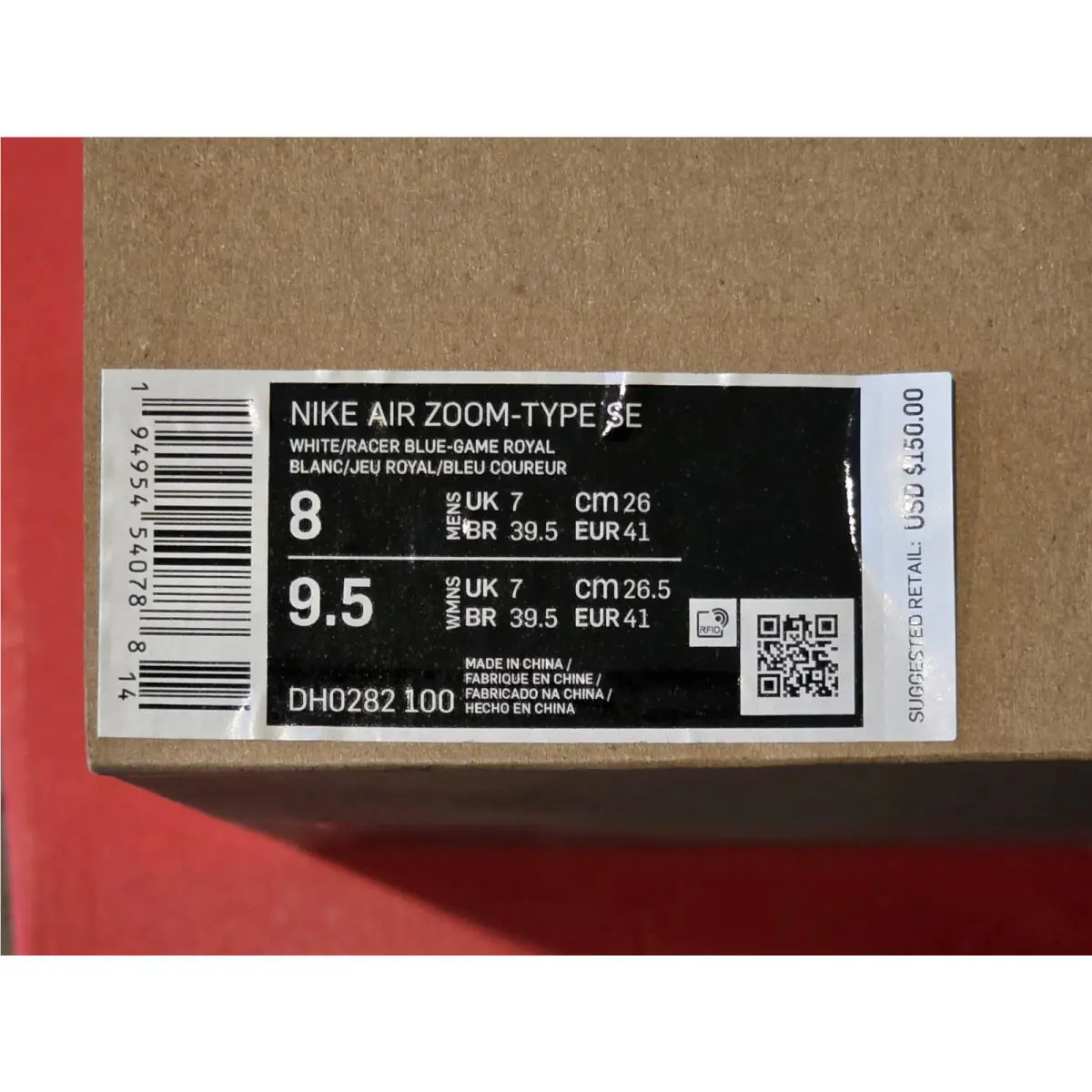 Nike shoes - Nike Air Zoom-Type - Air - DH0282-100 - White 3