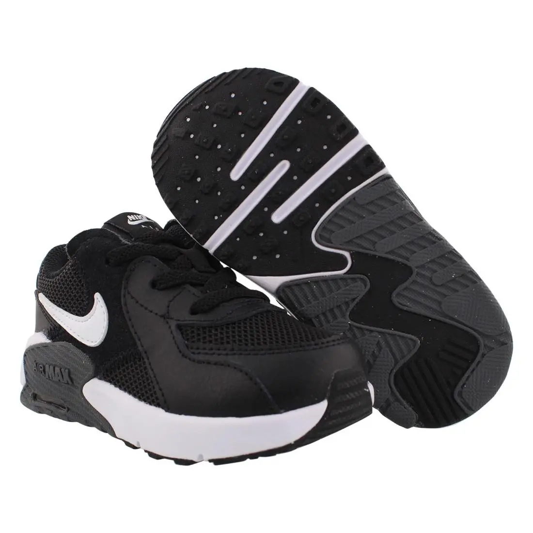 Nike Air Max Excee Infant/toddler Shoes Size 6 Color: Black/white/dark Grey