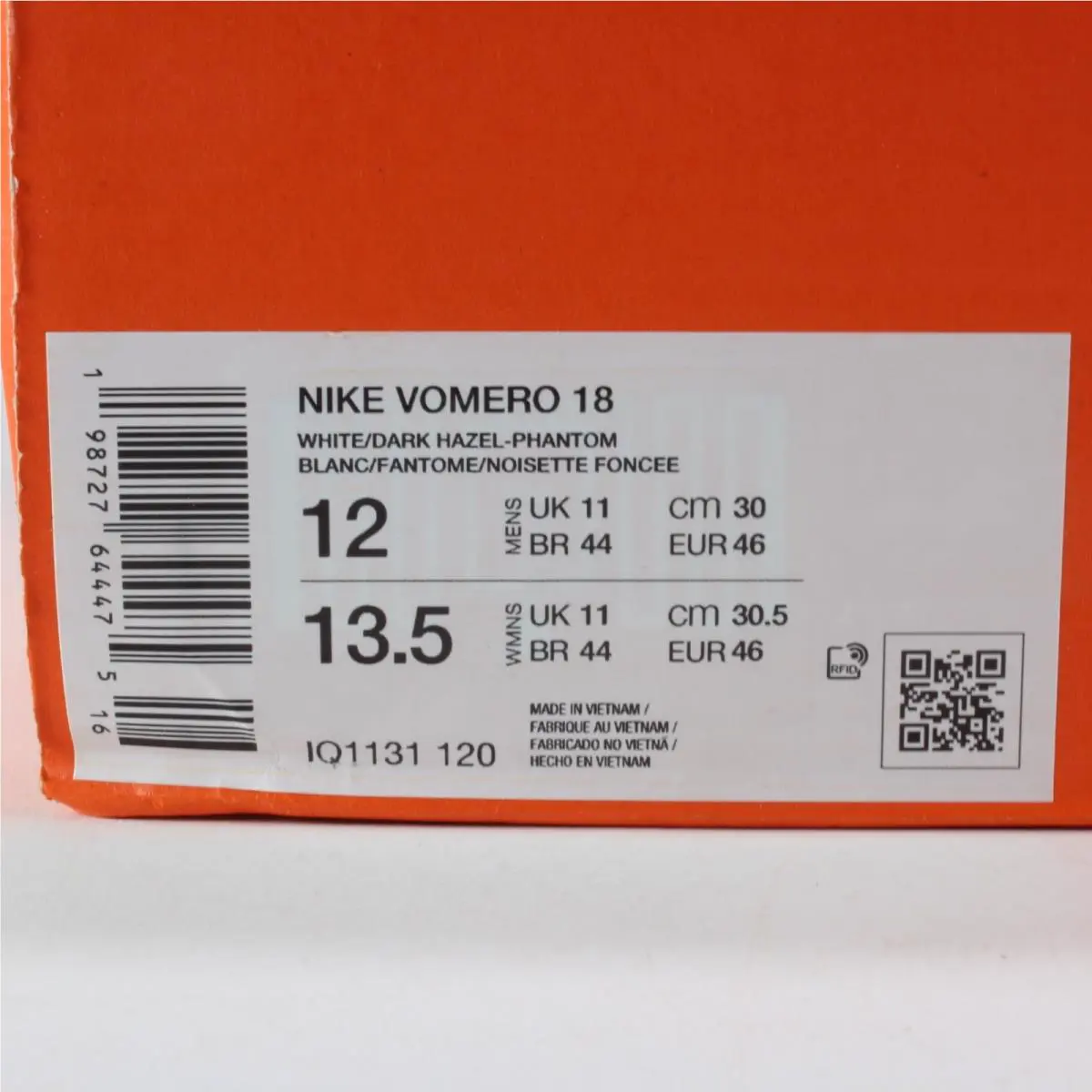Nike shoes - Nike Vomero 18 - Vomero - IQ1131-120 - Ivory 11