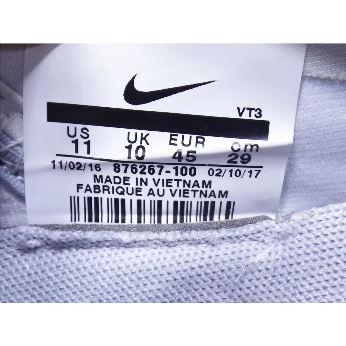 Nike shoes - ZOOM Spiridon - ZOOM Spiridon - 876267 100 - White/Wolf-Grey 4