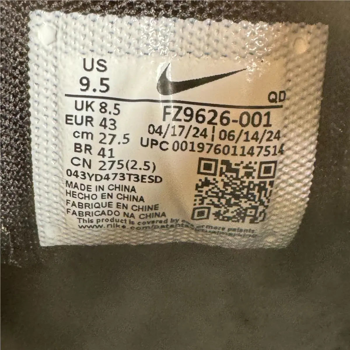 Nike shoes - Nike Zoom Javelin Elite 3 - FZ9626-001 - Blue 6
