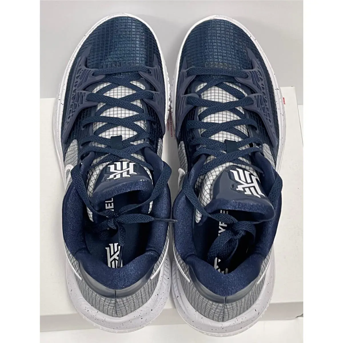 Nike shoes - Nike Kyrie 4 Low - Kyrie Low - DM5041-400 - COLLAGE NAVY / WHITE (UPC: 195239297755) 6