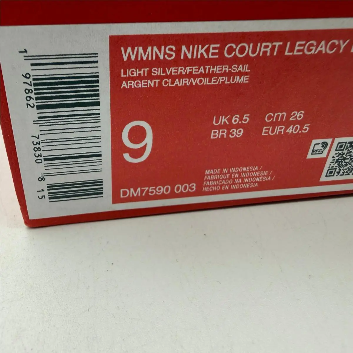 Nike shoes - Nike Court Legacy Lift - Court Legacy Lift - Gray 5