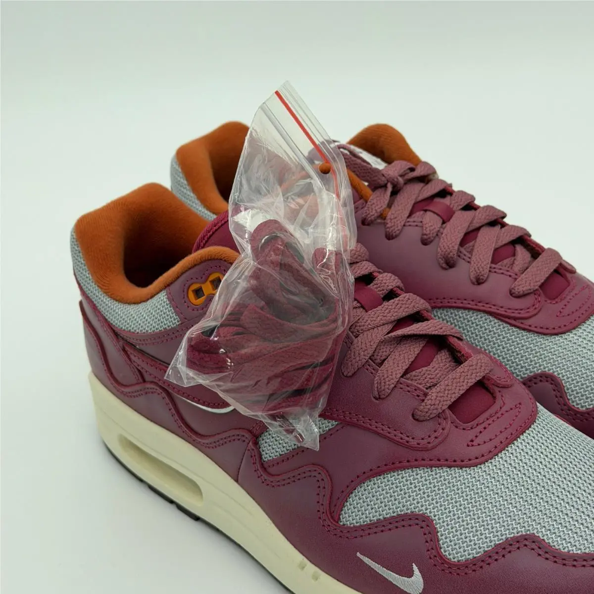 Nike shoes - Nike Air Max 1 Patta Waves Rush Maroon - Red 2
