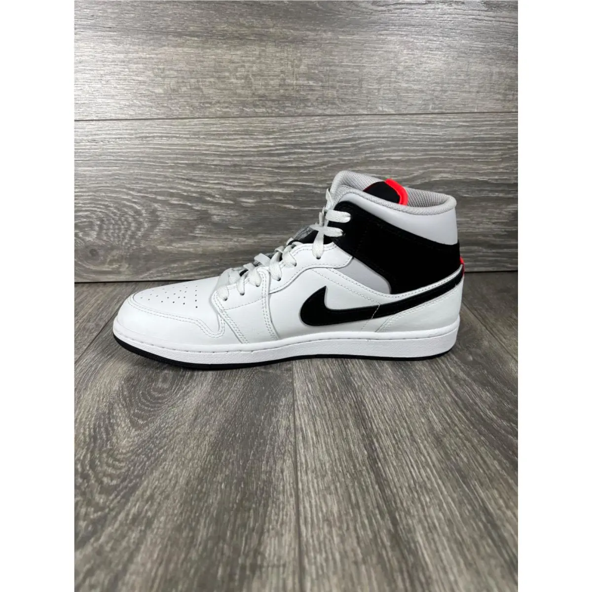 Nike shoes - Air Jordan 1 Mid - Air Mid - DQ8426-109 - Summit White/Black 7
