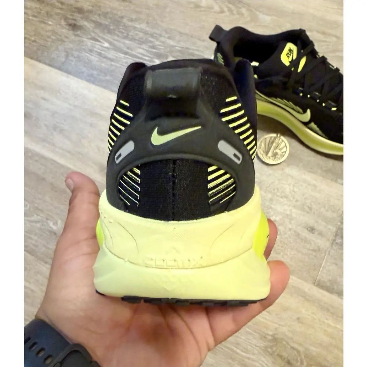 Nike shoes - Nike Vomero 18 - Vomero - HM6804 008 - Black / Cyber / Volt (UPC: 198486910200) 0