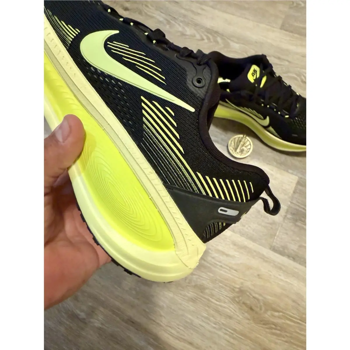 Nike shoes - Nike Vomero 18 - Vomero - HM6804 008 - Black / Cyber / Volt (UPC: 198486910200) 1