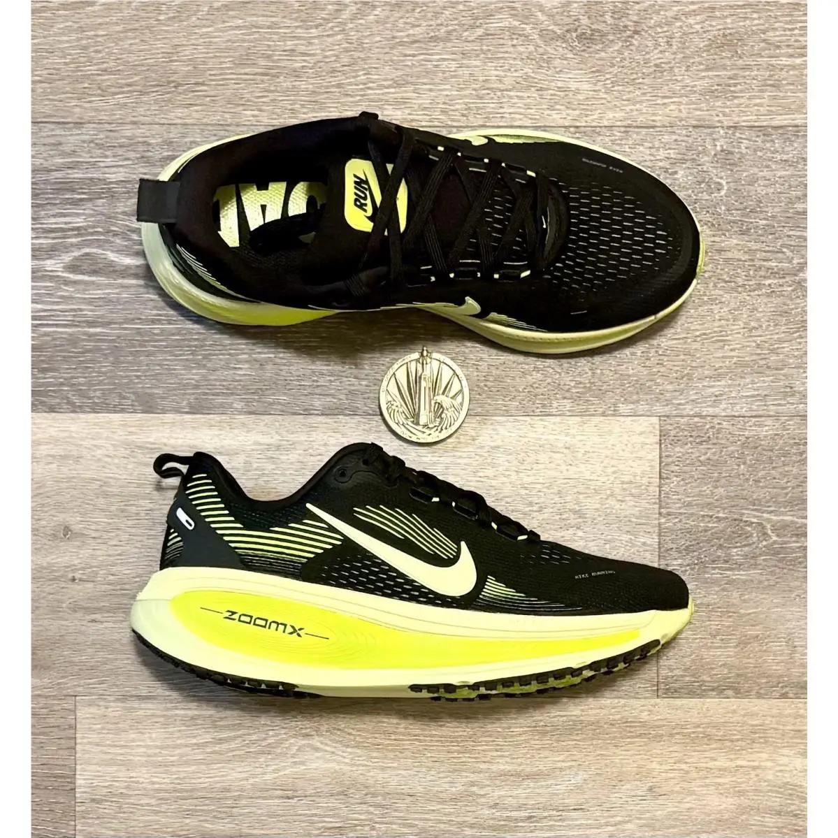 Nike shoes - Nike Vomero 18 - Vomero - HM6804 008 - Black / Cyber / Volt (UPC: 198486910200) 5
