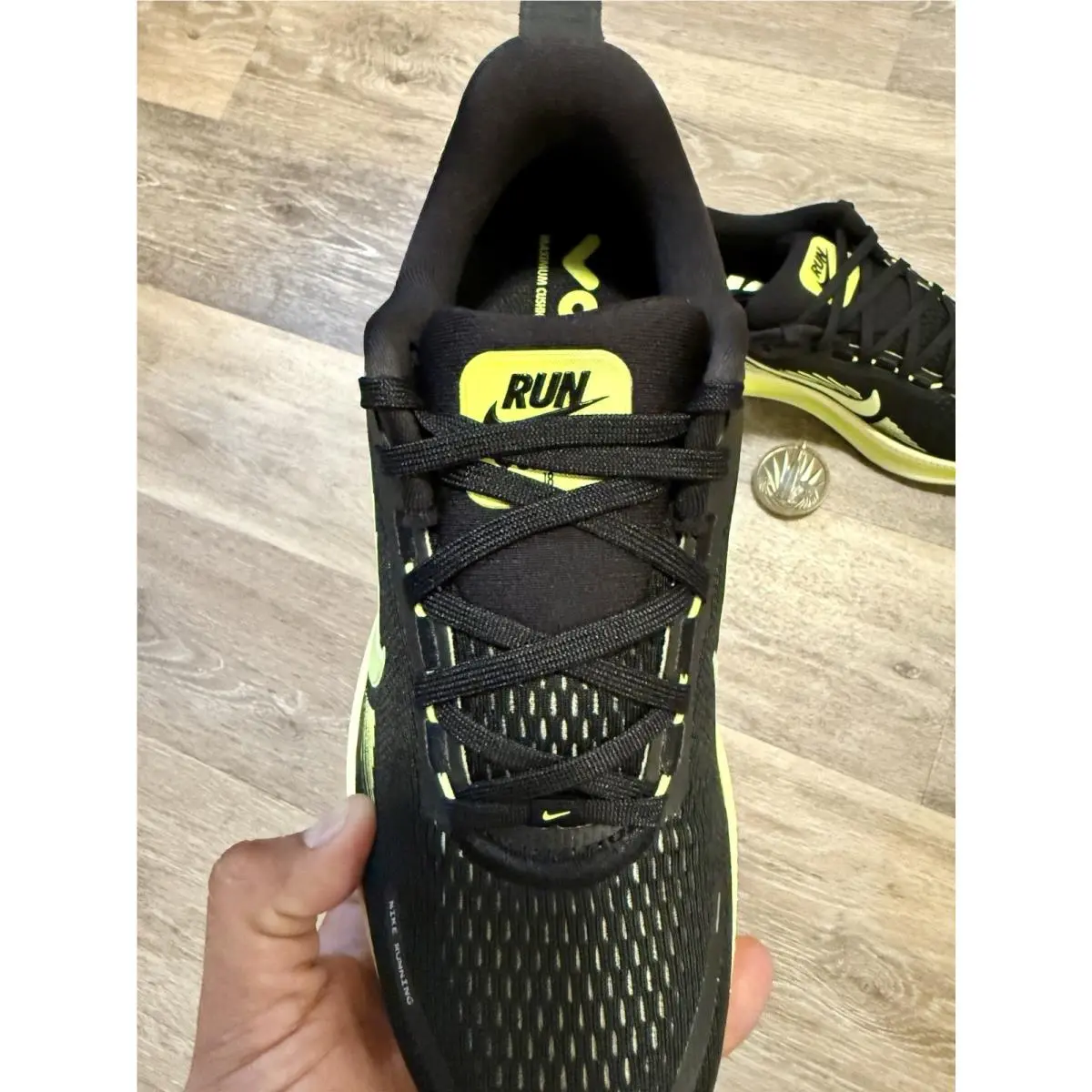 Nike shoes - Nike Vomero 18 - Vomero - HM6804 008 - Black / Cyber / Volt (UPC: 198486910200) 6