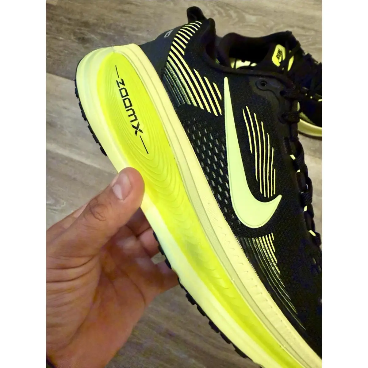 Nike shoes - Nike Vomero 18 - Vomero - HM6804 008 - Black / Cyber / Volt (UPC: 198486910200) 7