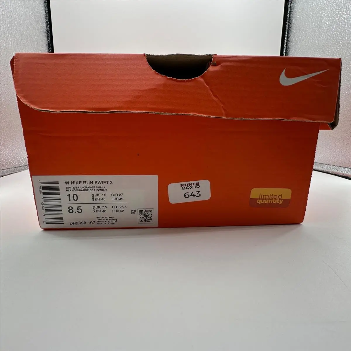 Nike shoes - Nike Run Swift 3 - Run Swift - DR2698 107 - Beige 10