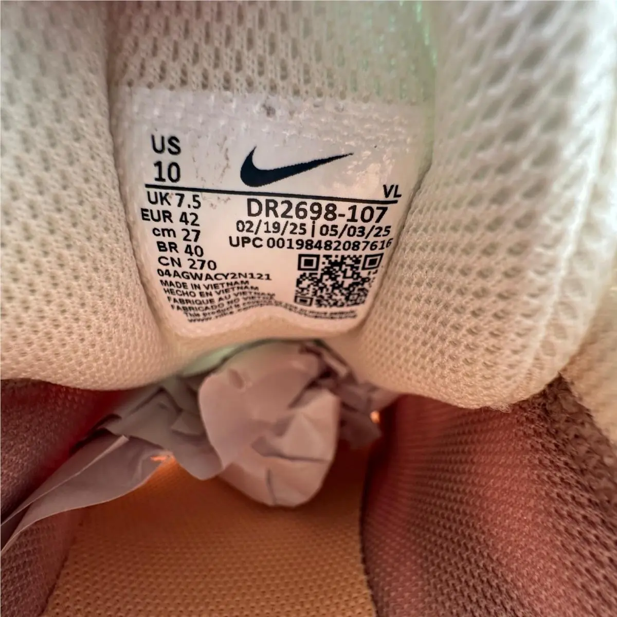 Nike shoes - Nike Run Swift 3 - Run Swift - DR2698 107 - Beige 6