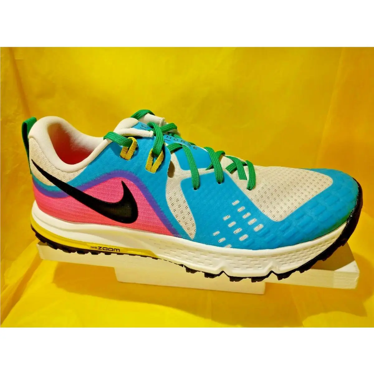 Nike shoes - Nike Air Zoom Wildhorse - Air Zoom Wildhorse - AQ2222100 - LT OREWOOD BRN/BLACK-BLUE PURY 0