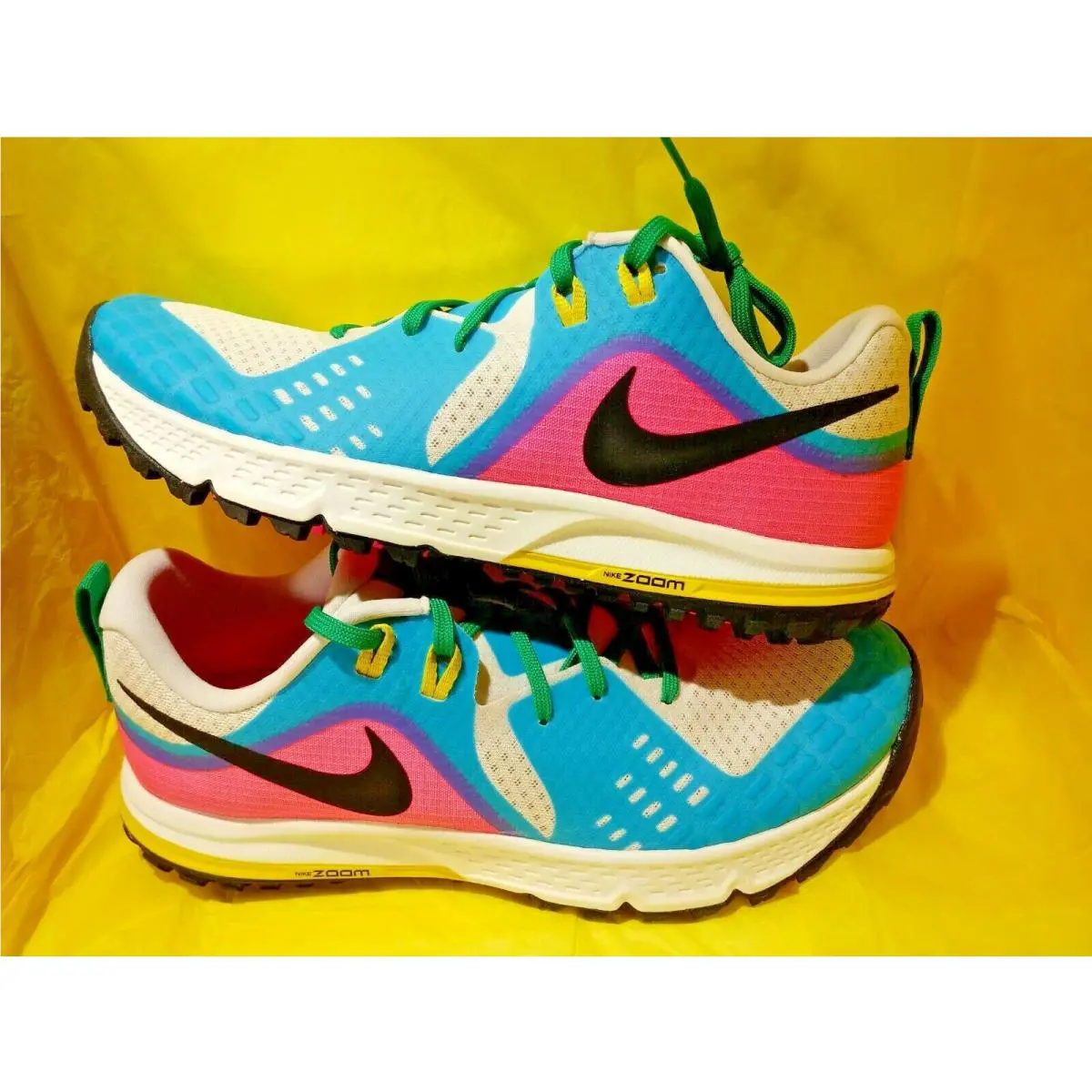 Nike shoes - Nike Air Zoom Wildhorse - Air Zoom Wildhorse - AQ2222100 - LT OREWOOD BRN/BLACK-BLUE PURY 1