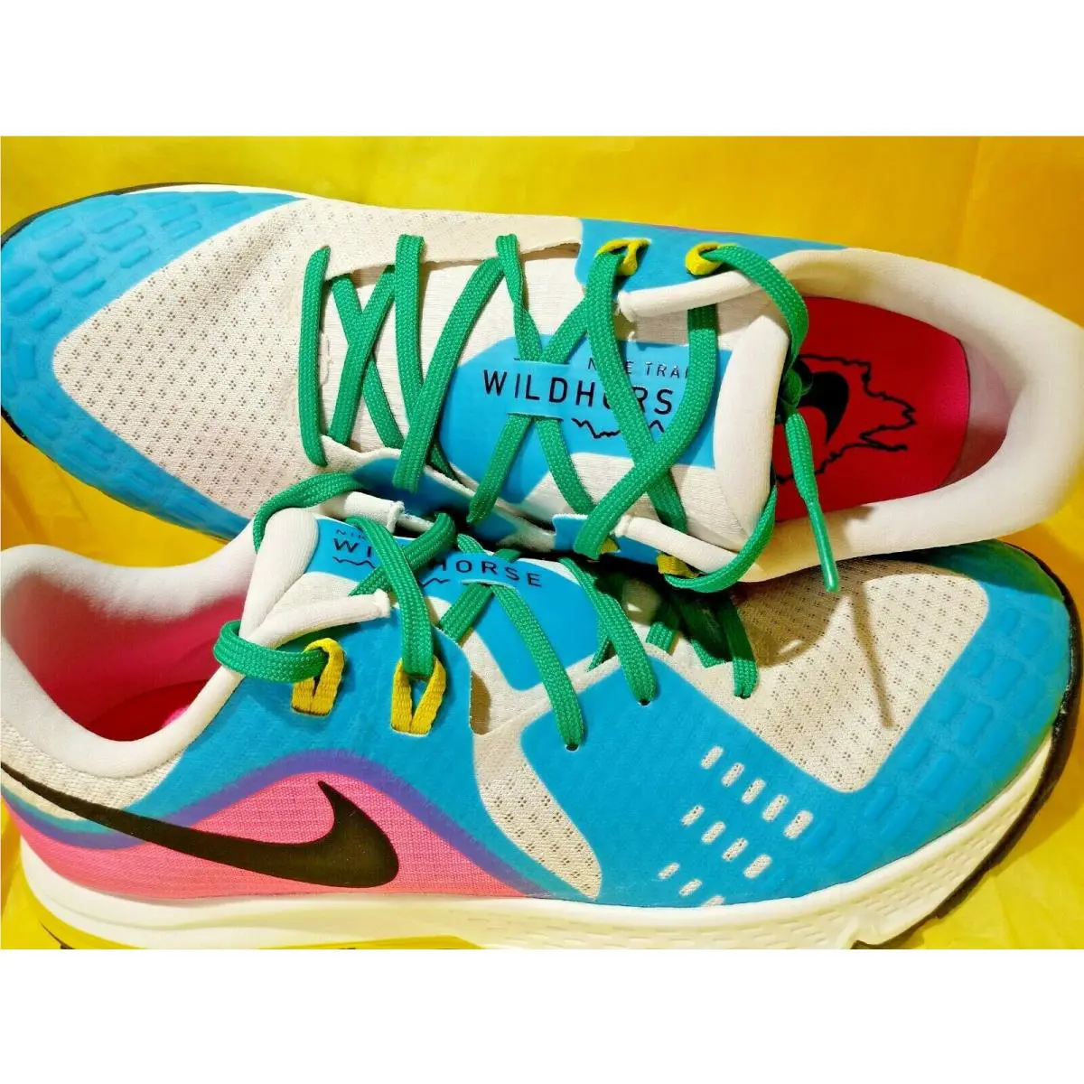 Nike shoes - Nike Air Zoom Wildhorse - Air Zoom Wildhorse - AQ2222100 - LT OREWOOD BRN/BLACK-BLUE PURY 4