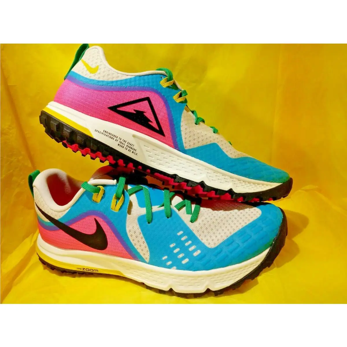 Nike shoes - Nike Air Zoom Wildhorse - Air Zoom Wildhorse - AQ2222100 - LT OREWOOD BRN/BLACK-BLUE PURY 6