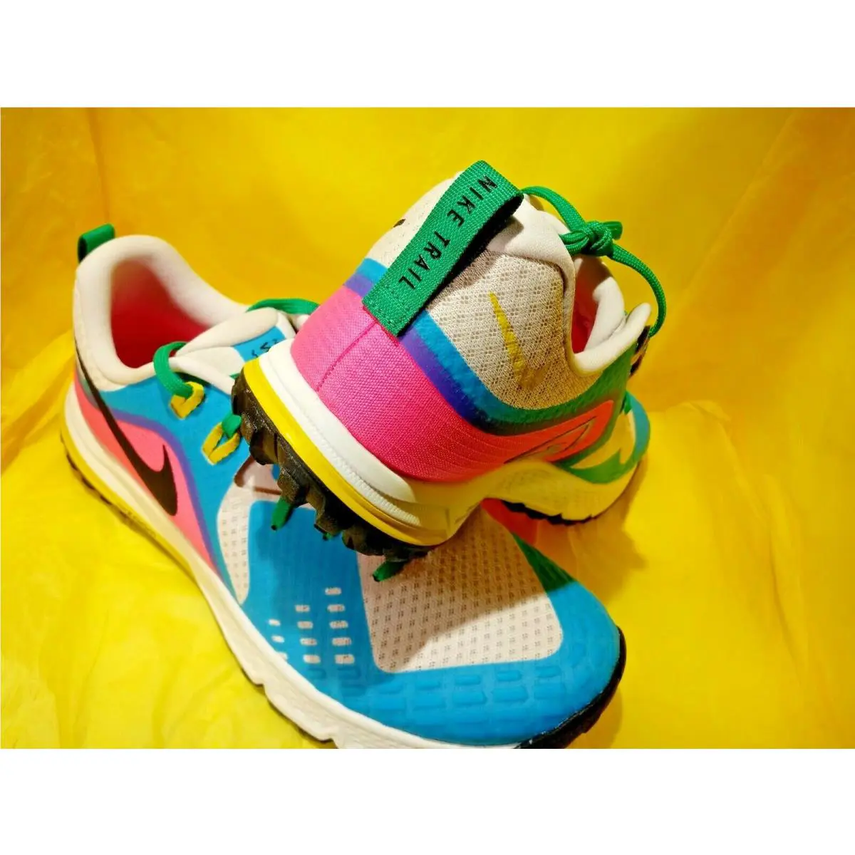 Nike shoes - Nike Air Zoom Wildhorse - Air Zoom Wildhorse - AQ2222100 - LT OREWOOD BRN/BLACK-BLUE PURY 7