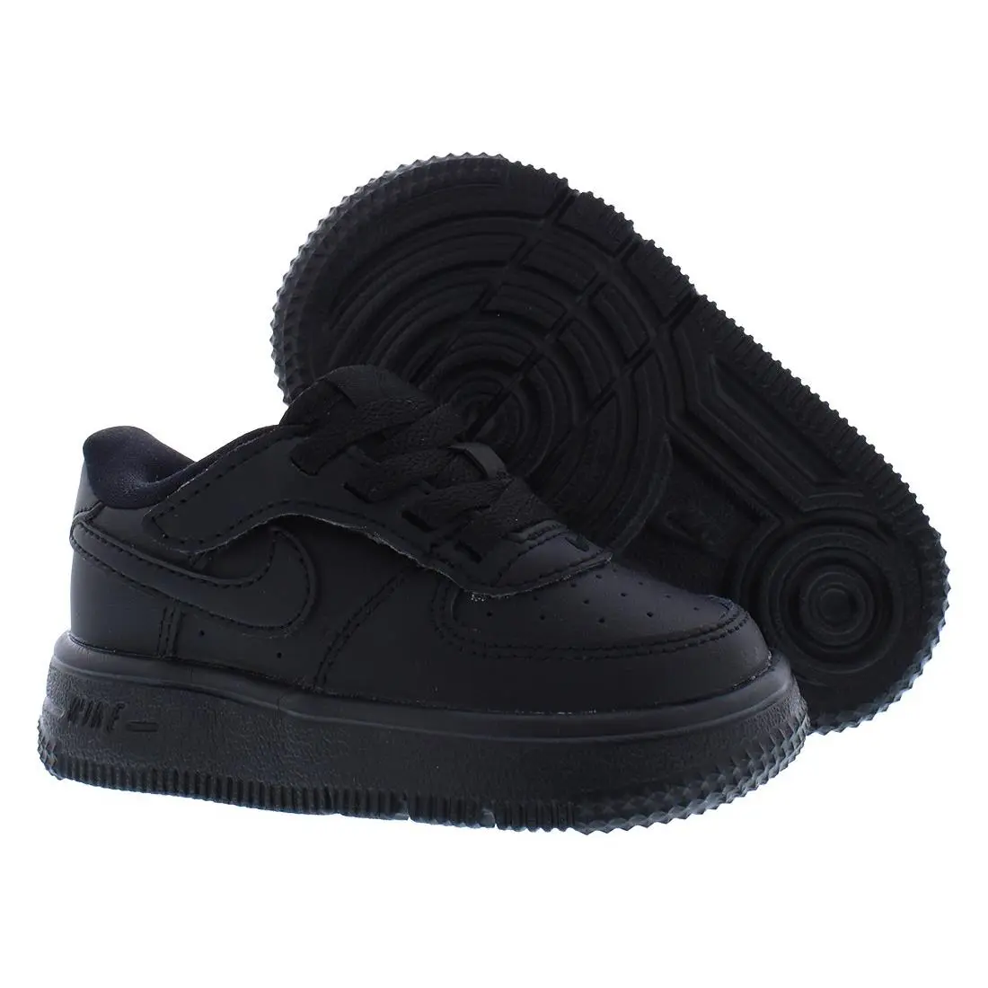 Nike Force 1 Low Easyon Infant/toddler Shoes Size 5 Color: Black/black/black
