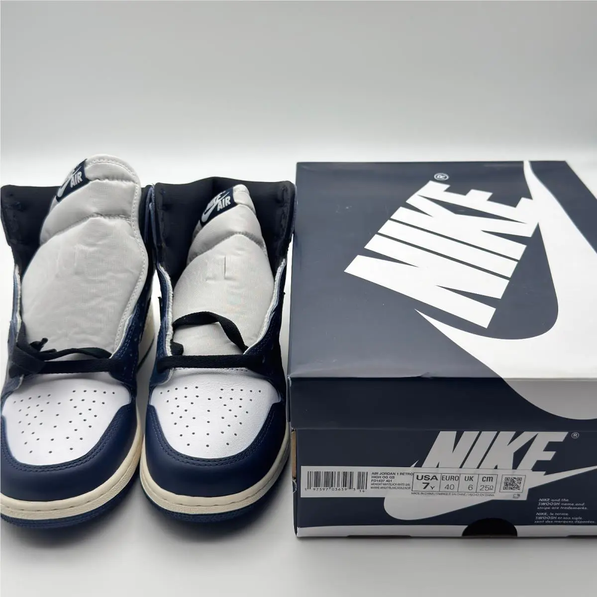Nike shoes - Air Jordan 1 - Air - Blue 16