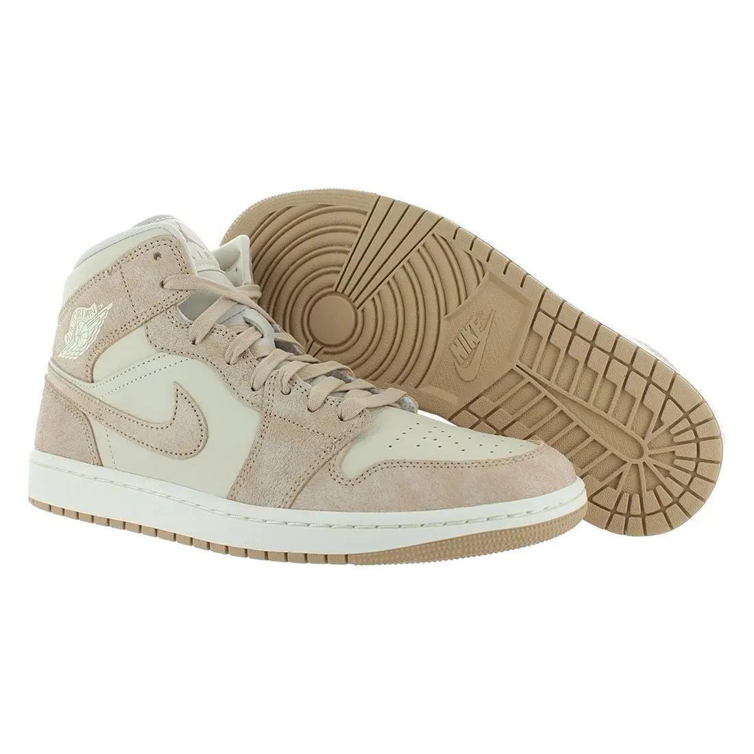 Nike Air Jordan 1 Mid SE Womens Shoes Size 10.5 Color: Legend Light Brown