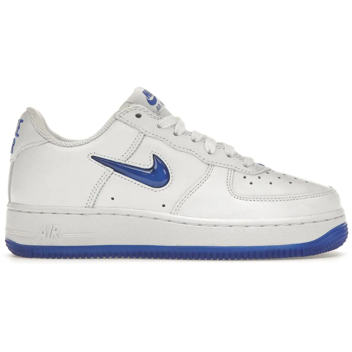 Size 8 Nike Air Force 1 Low `07 Retro Color of The Month Hyper Royal Jewel