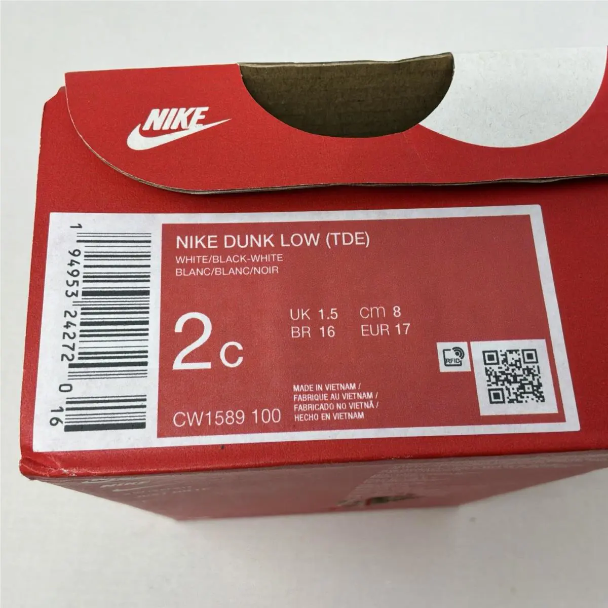 Nike shoes - Nike Dunk - Dunk - White & Black (UPC: 194953242720) 3