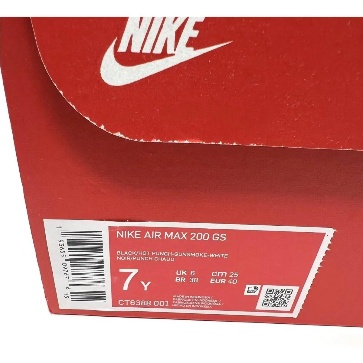 Nike shoes - Nike Air Max 200 - Air Max - Black, Pink, Gray (UPC: 193655097676) 10