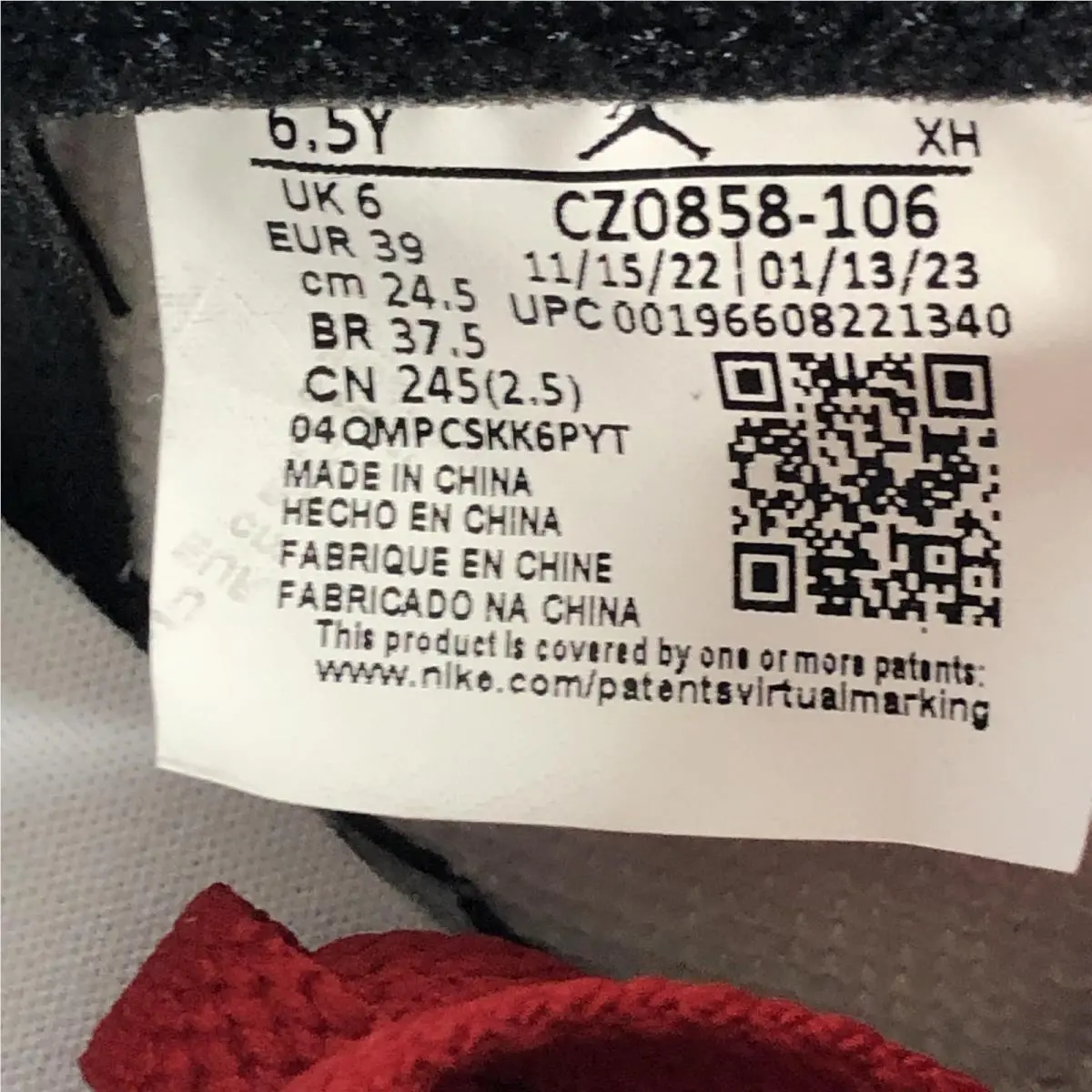 Nike shoes - Nike Air Jordan 1 Retro Low OG GS - Multicolor 3